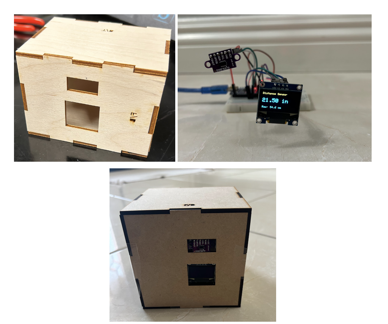 Arduino Laser Proximity Sensor